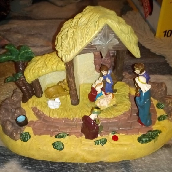 Gemmy Accents Gemmy Nativity Scene Poshmark